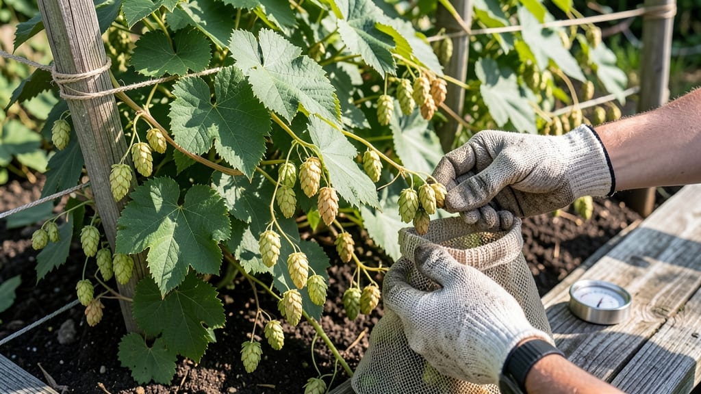 Hops Harvest Time: When Cones Turn Golden (And How to Know)