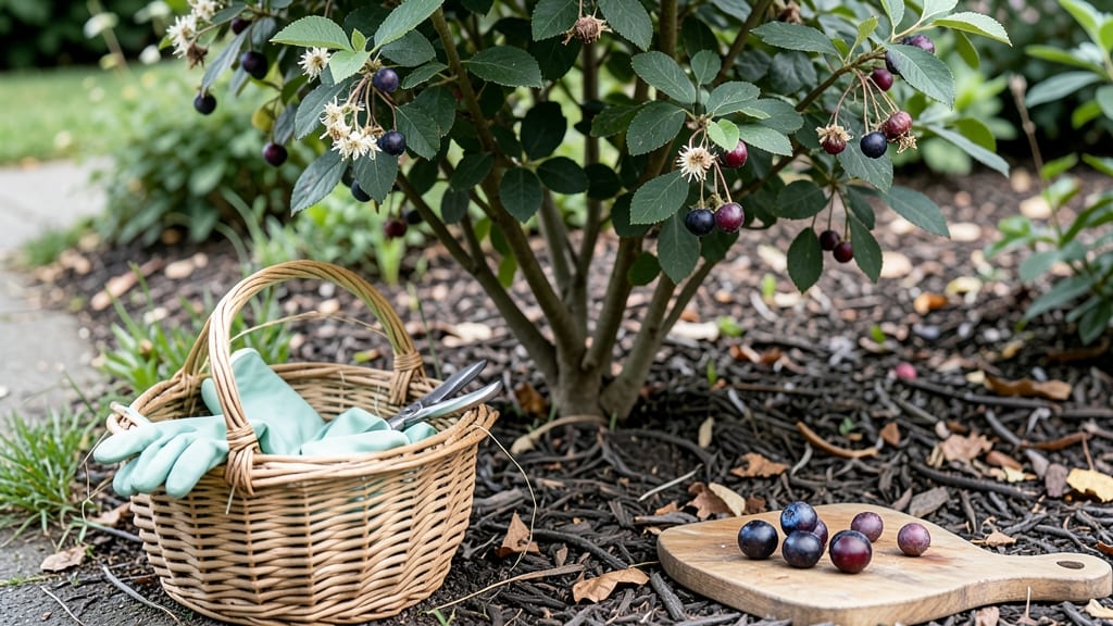 When to Harvest Aronia Berries: Color Shift & Seed Hardness Test