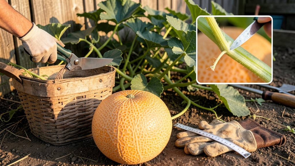 When to Harvest Cantaloupe From Garden: 3 Signs to Pick at Peak Sweetness