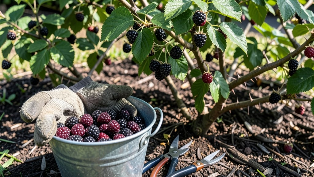 Blackberry Harvest Time: When Berries Split Open (Best Picking Window)