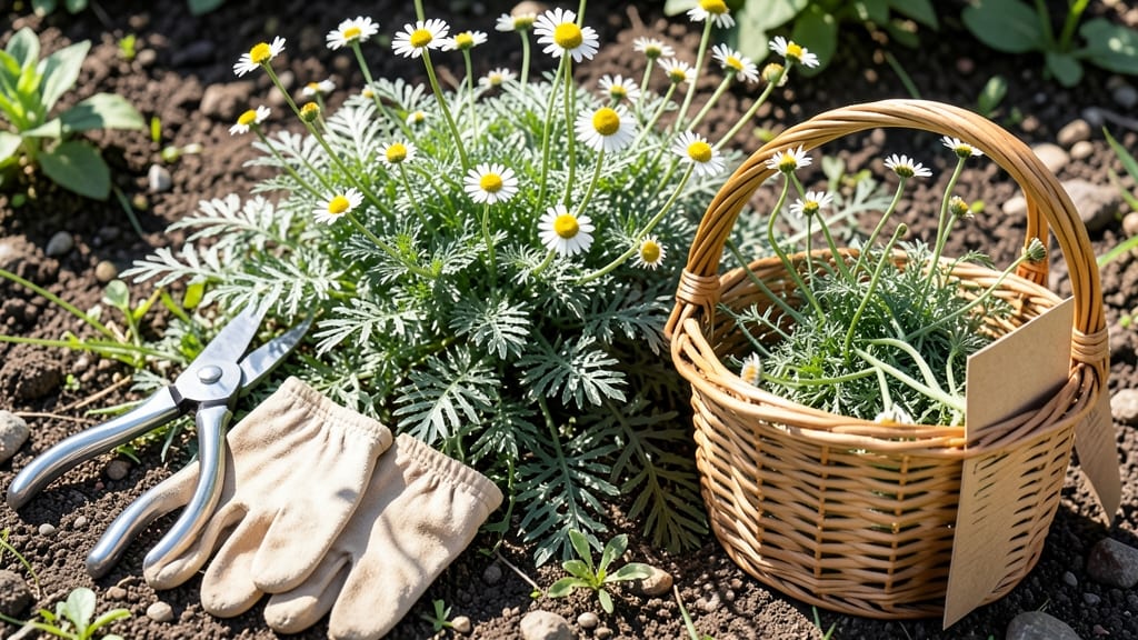 How to Harvest Chamomile: When Flowers Dry and How to Cut Them Properly
