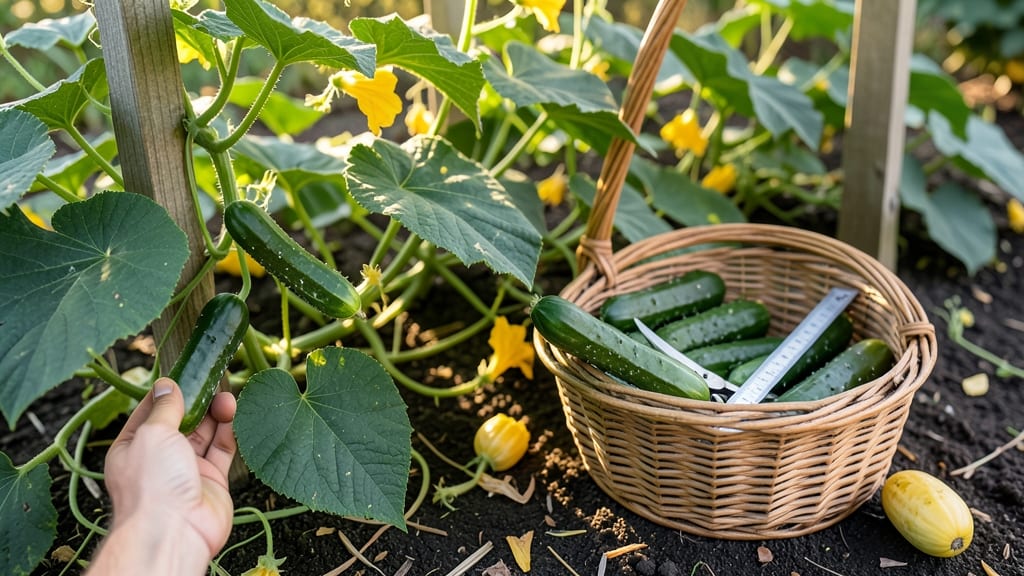 When to Harvest Pickling Cucumbers: 3 Tactile Tests for Crunchy, Tart Perfection