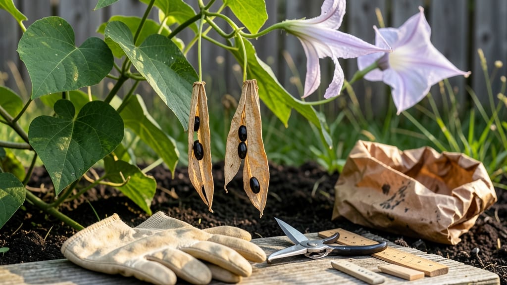 When to Harvest Moonflower Seed Pods: Crack Test & Germination Timeline