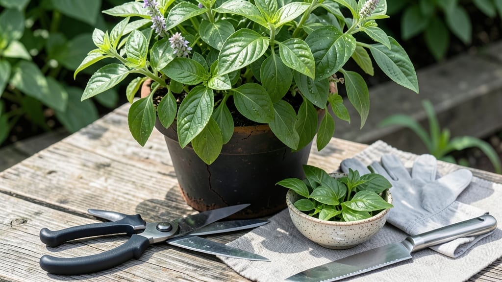 How to Harvest Tulsi: Best Time and Stem-Cutting Tricks for Regrowth