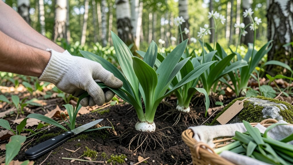 When to Harvest Wild Garlic: Leaf Test & Flower Cue Guide