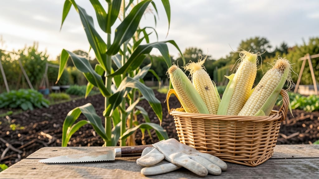 When to Harvest Sweet Corn: Silk-Dry & Milk-Line Perfect Ripeness Test