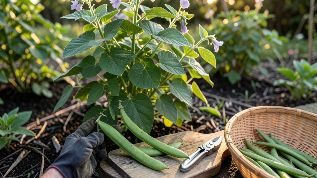 Bush Bean Harvest Time: When Seed Pods Crack Open for Perfect Picking
