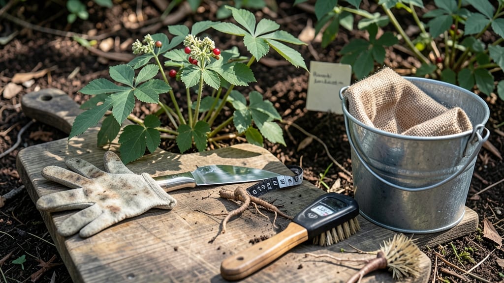 How to Harvest Ginseng: Wildcrafting vs Farm-Grown Roots & Timing Tricks
