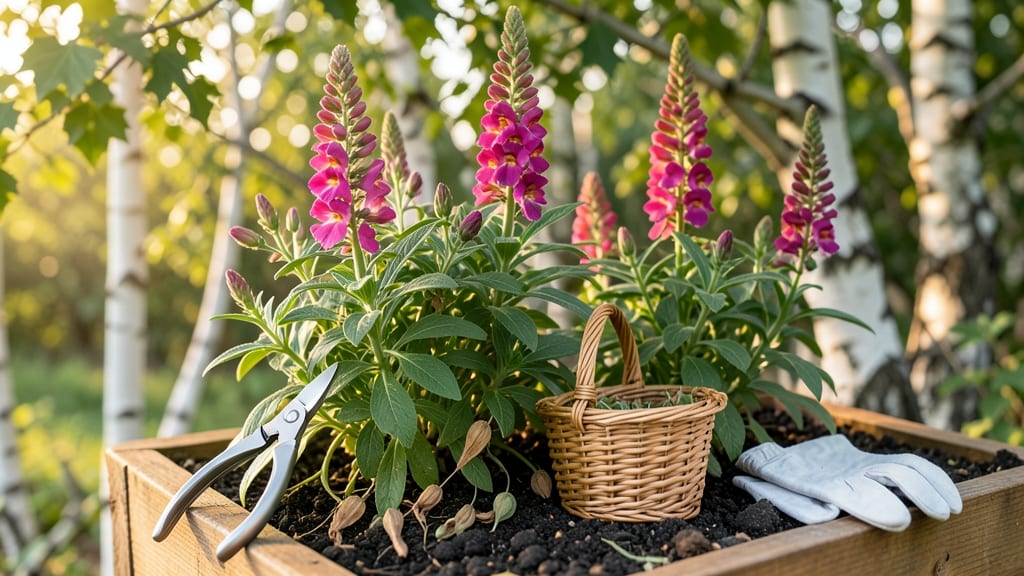 How to Harvest Snapdragons: When Seed Pods Turn Brown & Crack Open