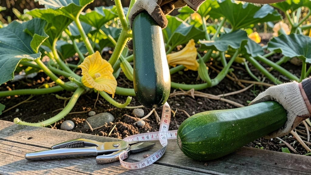How to Know When to Harvest Zucchini: Thumbprint Test for Peak Flavor and Size