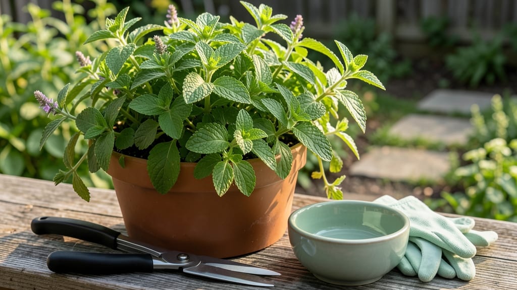 How to Harvest a Mint Plant: When Stems Snap Easily (Best Time Guide)