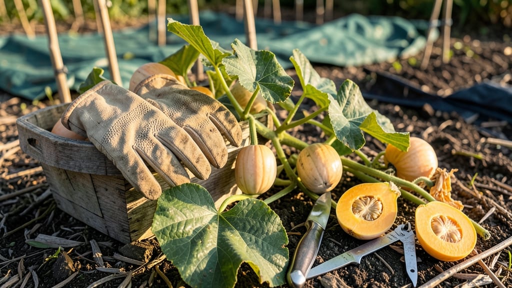 When to Harvest Winter Squash: Seed Color Shift & Skin Hardness Test