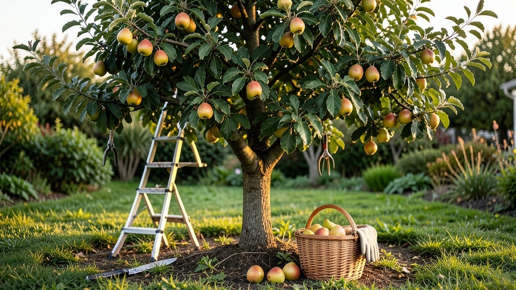 Bartlett Pear Harvest Time: Color Change & Gentle Give Test