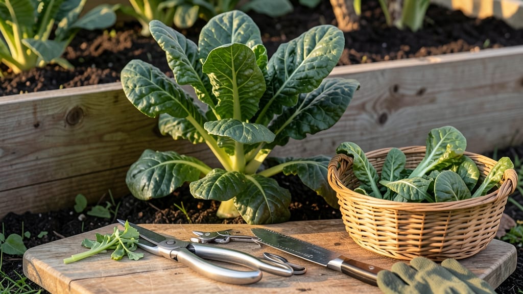 How to Harvest Collards: When Leaves Loosen & How to Cut for Regrowth