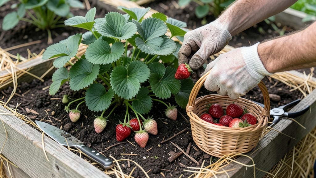Harvest Time for Strawberries: When to Pick for Sweetness and How Long They Last