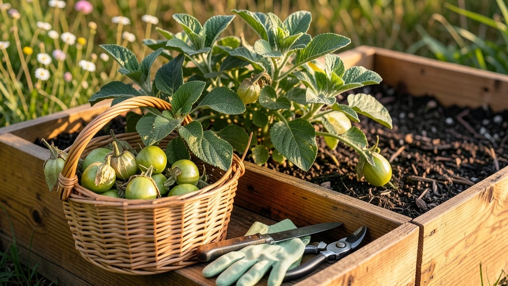 When to Harvest Tomatillo Plants: 3 Visual Cues for Peak Tartness