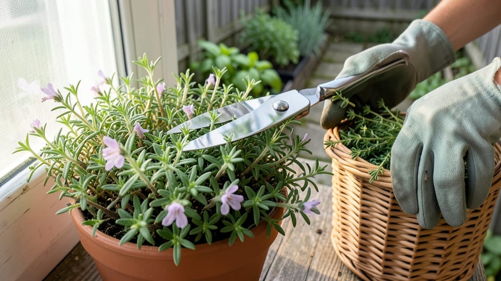 How Do You Harvest Fresh Thyme: Leaf-by-Leaf Trimming for Year-Round Growth