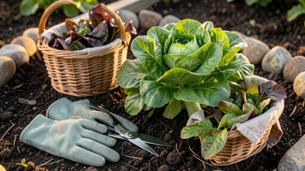 How to Harvest Lettuce From Garden: When to Cut for Regrowth & Avoid Bitterness