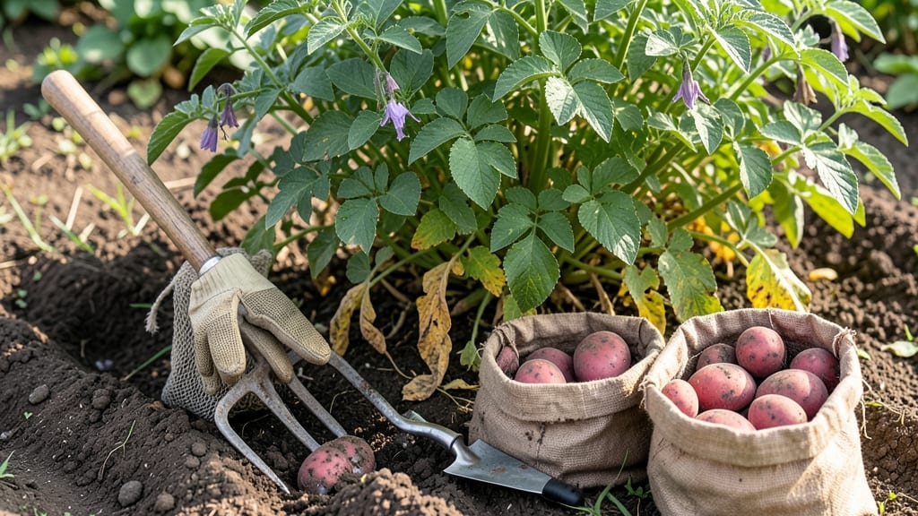 Red Potato Harvest Time: When Skin Slips Free & Eyes Stay Firm