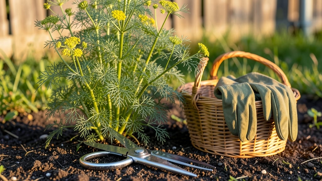 How to Harvest Dill: When Seed Pods Crack and Stems Turn Brown