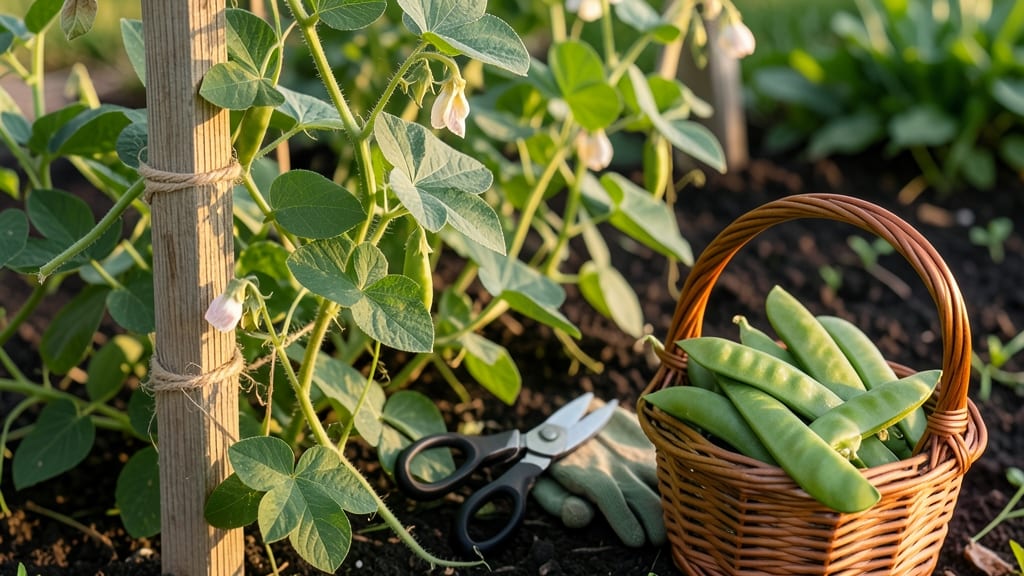 How to Harvest Green Peas: Perfect Timing for Sweetest Pods Without Overpicking