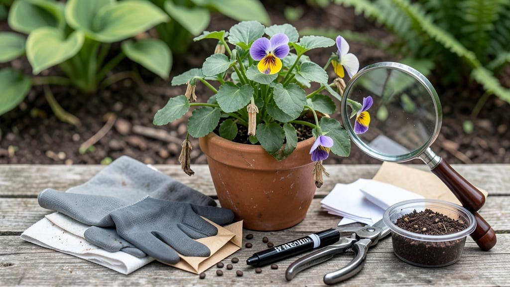How to Harvest Pansy Seeds: When Pods Crack & Stems Turn Brown