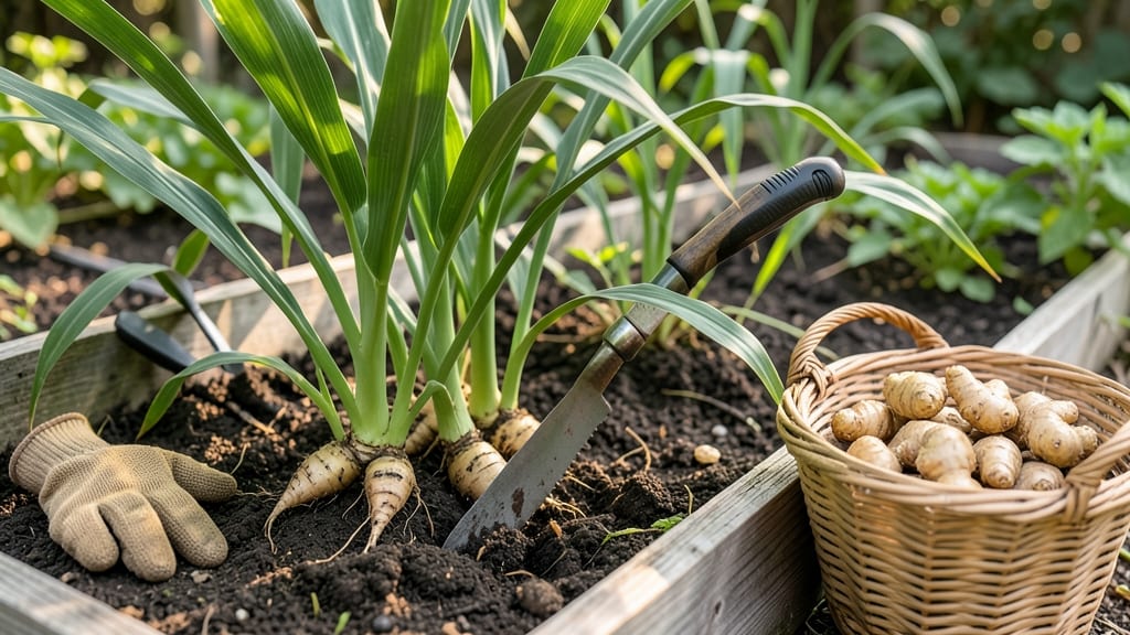 When to Harvest Ginger: 3 Finger-Press Tests for Maximum Yield and Storage Life