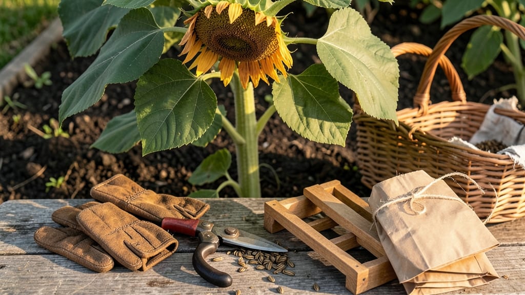 Sunflower Harvest Time: Seed Head Color Shift That Signals Peak Picking