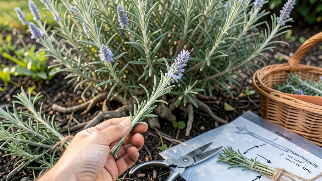 How to Harvest Rosemary So It Keeps Growing: Prune at Base for Bushier, Longer-Lasting Plants