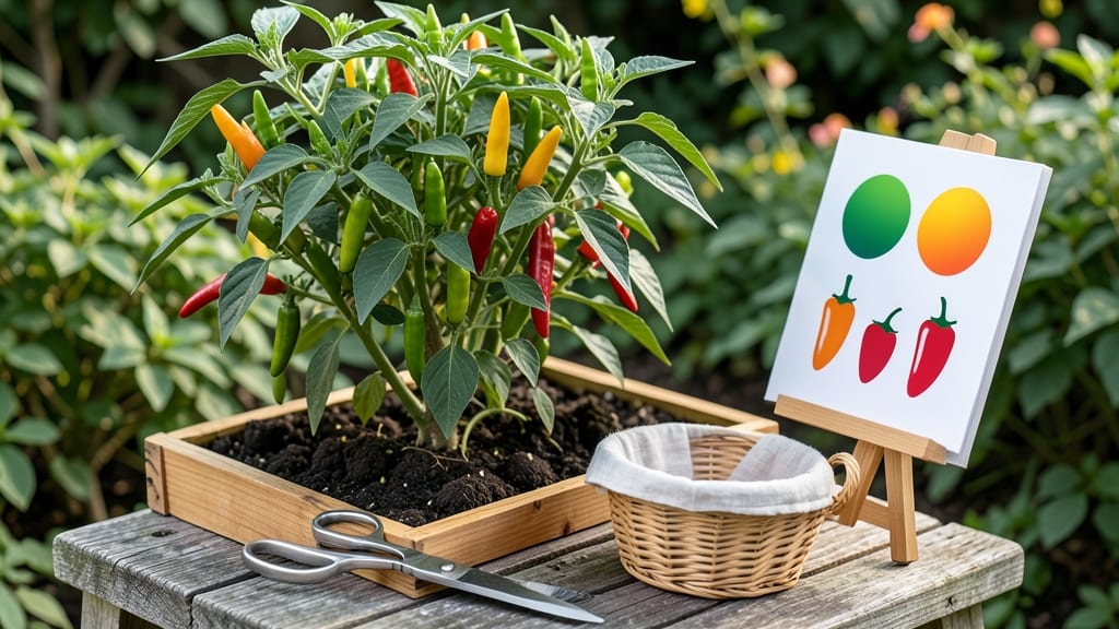 When to Harvest Cayenne Peppers: 3 Visual Cues to Pick at Peak Heat