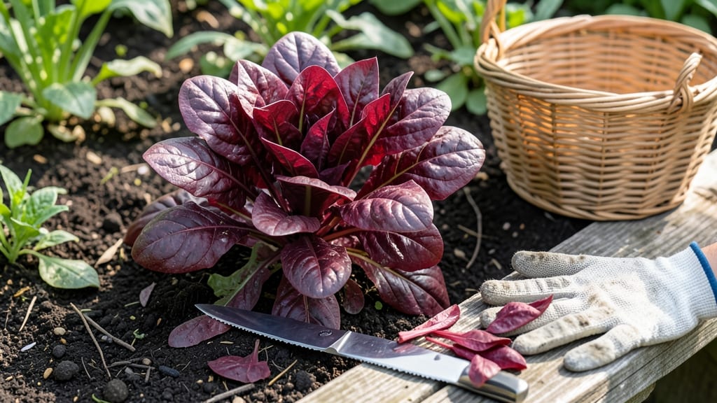 When to Harvest Red Romaine Lettuce: Crisp Stalk Snap Test for Peak Flavor