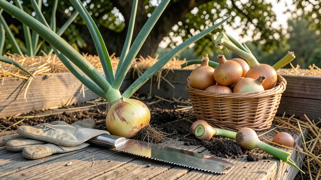When to Harvest Yellow Onions: Soil Test and Bulb Size Checklist