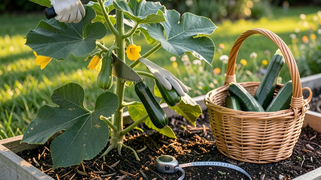 When to Harvest Zucchini Squash: Thumb-Size Rule and 3 Visual Cues