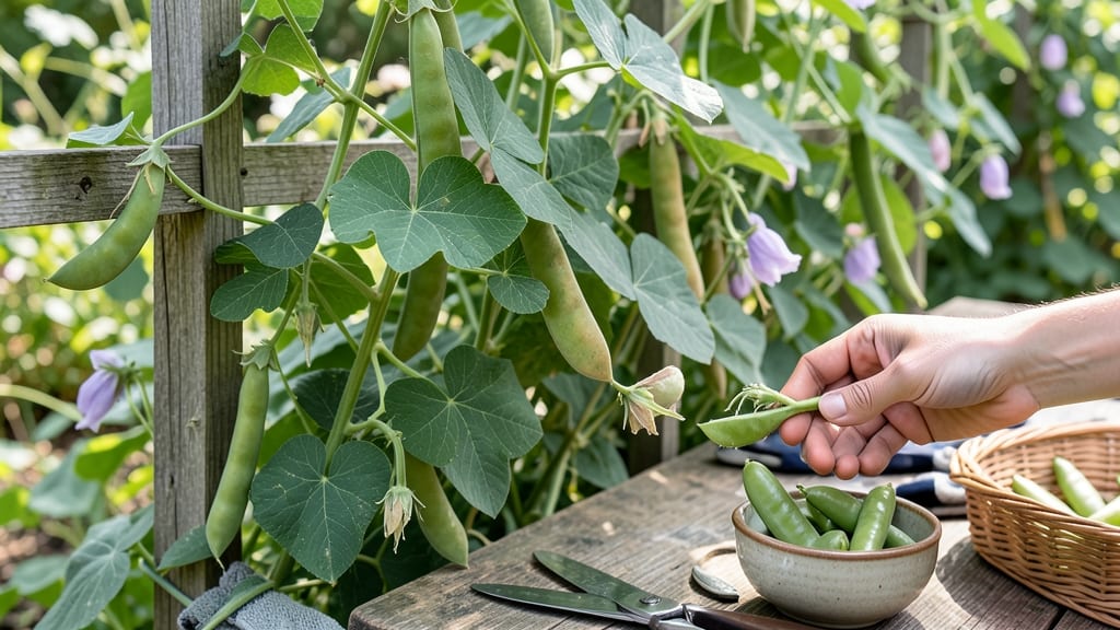 Pea Harvest Time: When to Pick for Crunchy, Sweet Pods Every Time