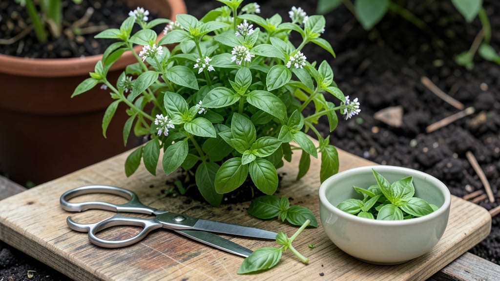 How Often to Harvest Basil: Pinch Early, Regrow Fast—The 3-Week Cycle