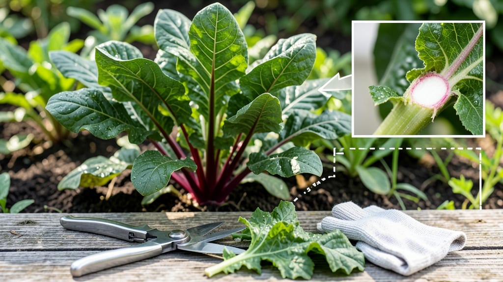 How to Harvest Chard So It Keeps Growing: Cut-and-Come-Again Method for Continuous Yield