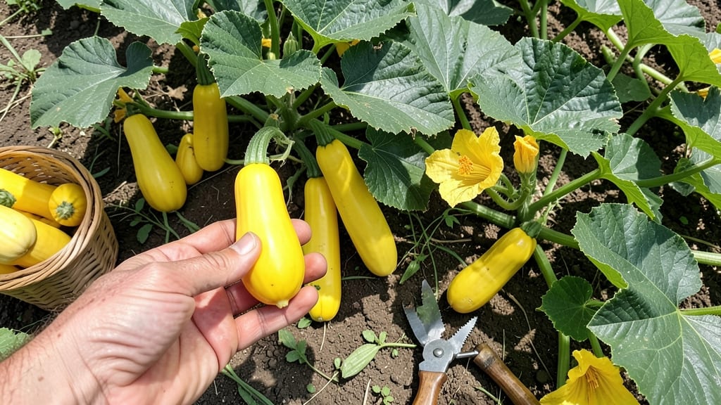 When to Harvest Yellow Summer Squash: The 3-Touch Test for Peak Tenderness