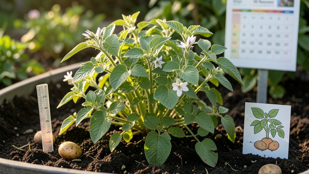 How Long Till Harvest Potatoes: Soil Thermometer Test for Ready-to-Dig Time