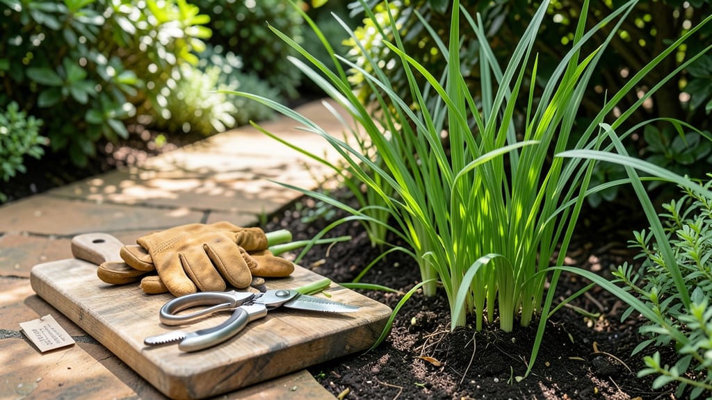 How to Harvest Lemon Grass: When Stems Snap and Smell Sweetest