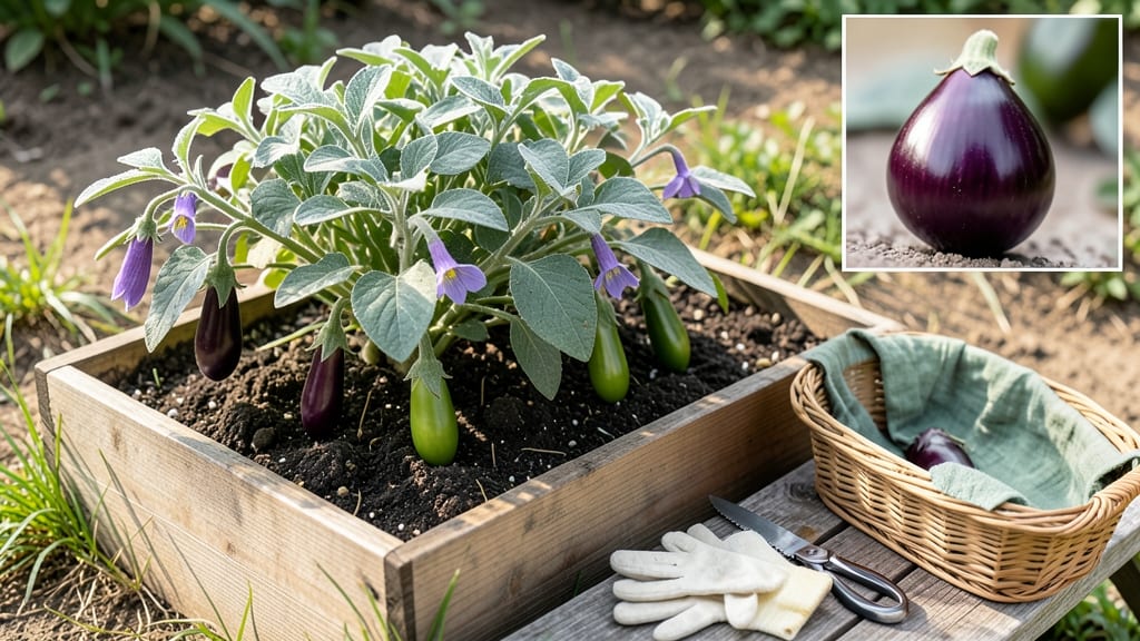 When to Harvest Japanese Eggplant: Firm Skin, Purple Glow, and Stem Snap Test