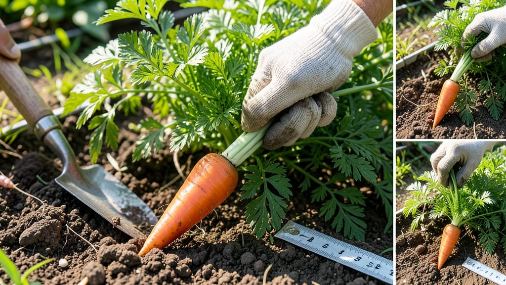 How to Know When to Harvest Carrots: Finger-Dip Test for Perfect Crunch