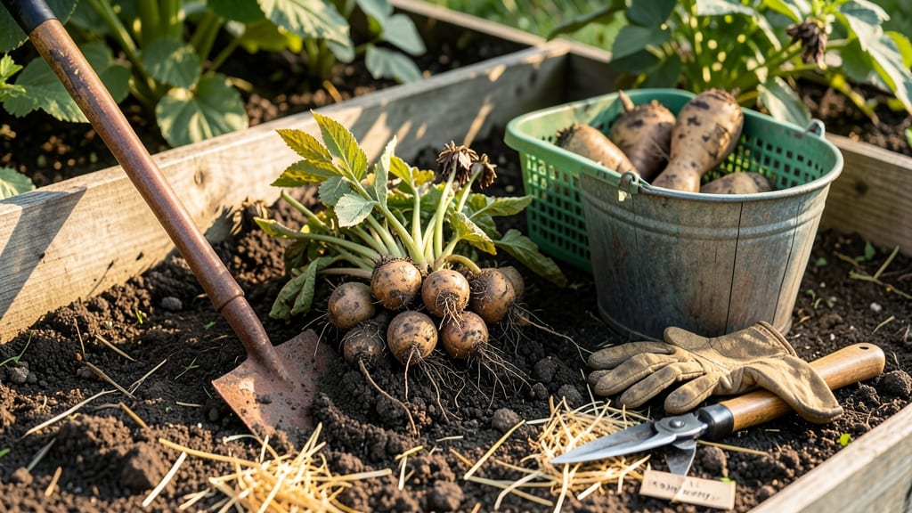 How to Harvest Dahlia Tubers: Exact Timing and Soil Prep for Winter Survival
