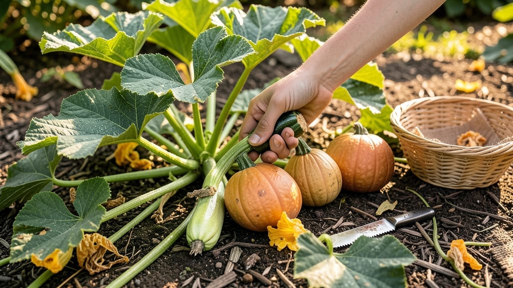 When to Harvest Squash: 3 Tactile Tests for Zero-Waste Picking