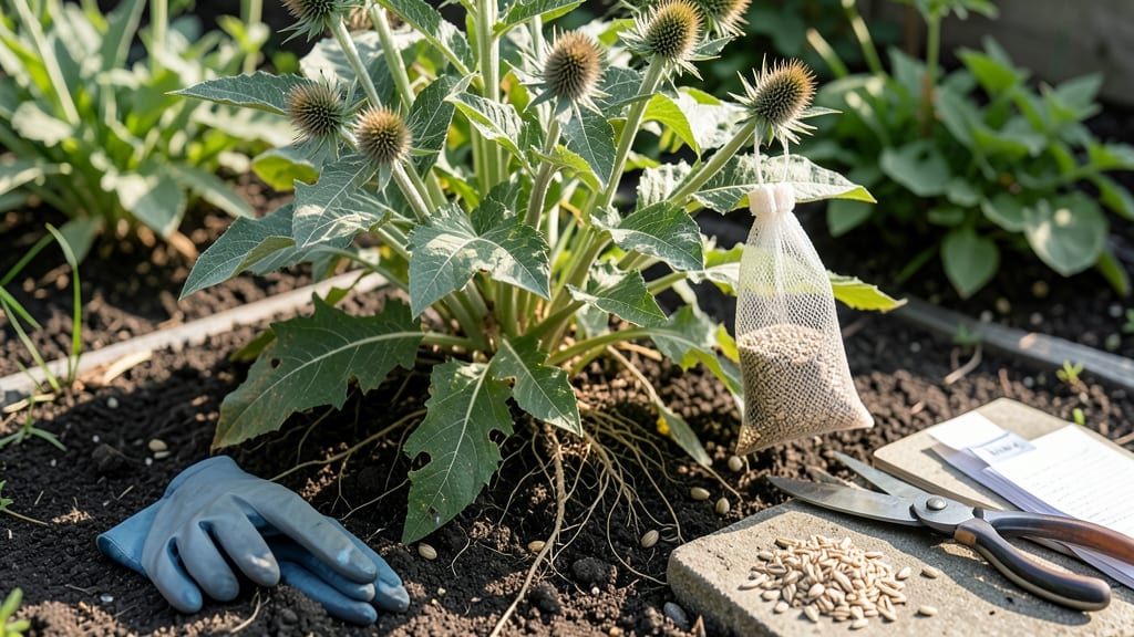 How to Harvest Milk Thistle: 3 Key Signs for Peak Seed Ripeness