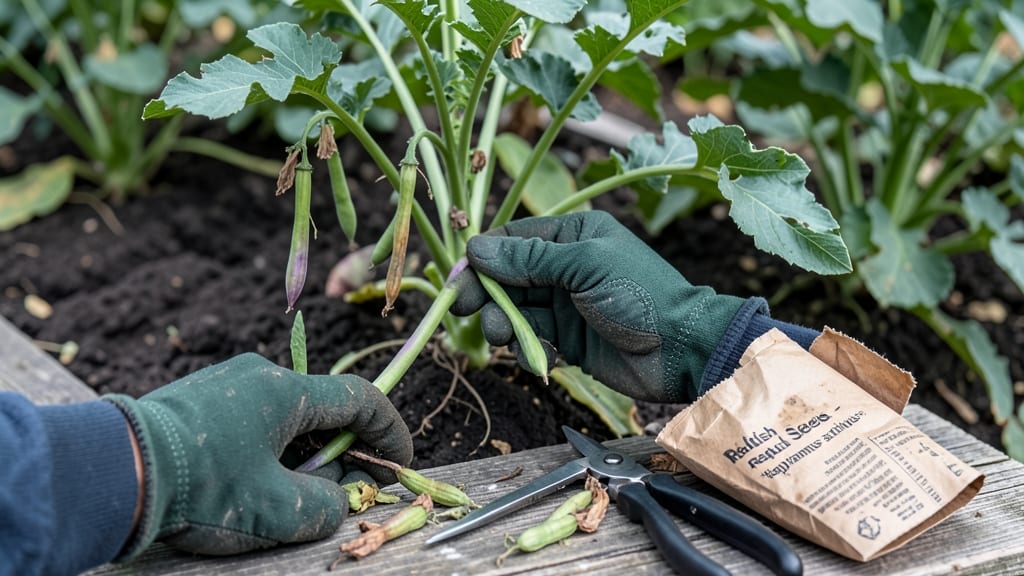 When to Harvest Radish Seed Pods: Pods Crack Open—Here’s the Exact Moment