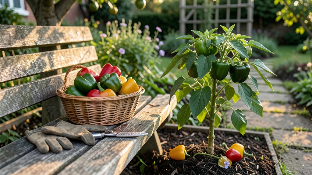 Bell Pepper Harvest Time: Color-Coded Ripeness Stages for Perfect Picking