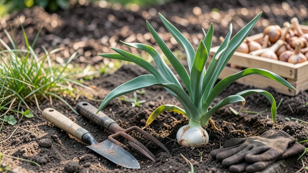 When to Harvest Garlic in Zone 8: Scapes First, Bulbs After First Hard Frost