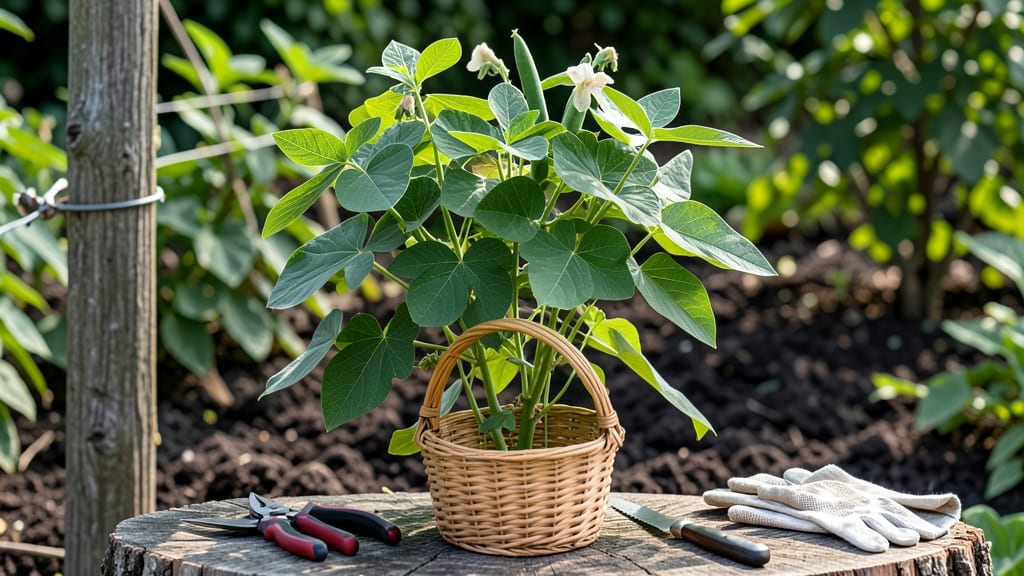 When to Harvest Dragon Tongue Beans: Pods Crack, Seeds Darken—3 Exact Signs