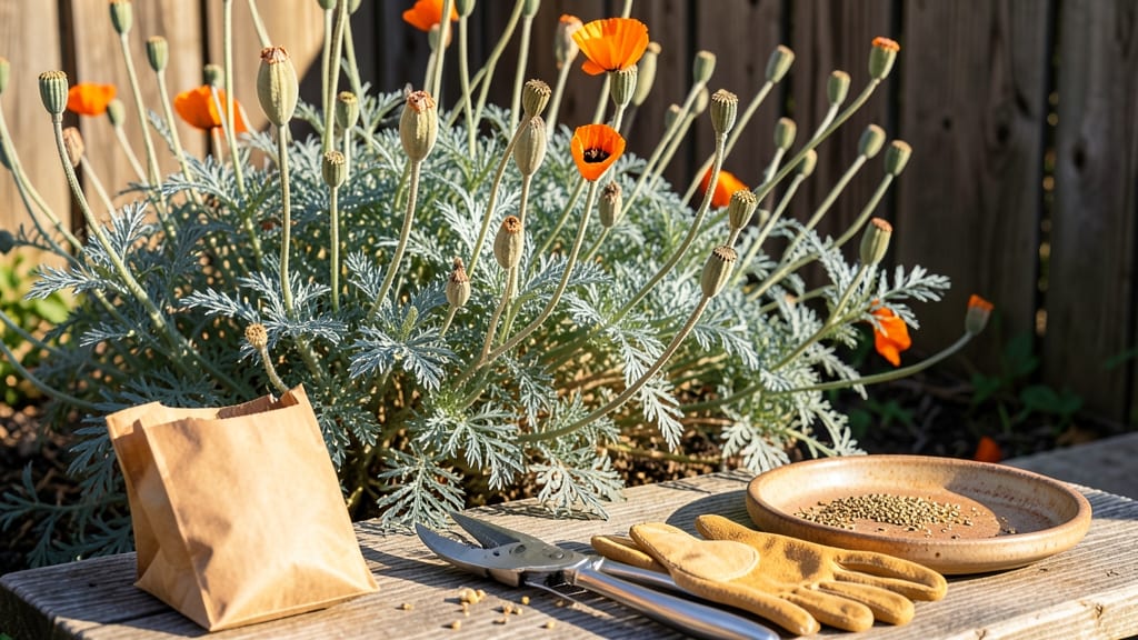 How to Harvest California Poppy Seeds: When Pods Crack & Best Collection Techniques