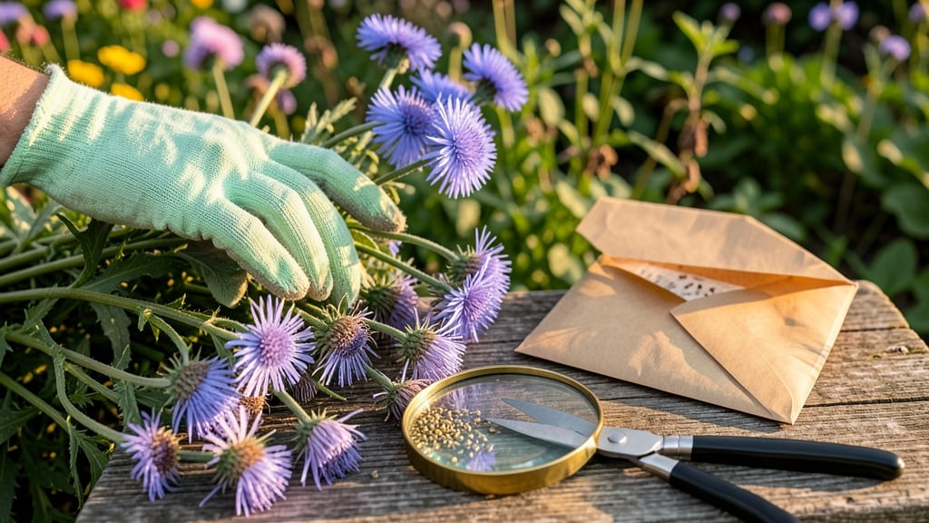 How to Harvest Bachelor Button Seeds: When Flowers Turn Brown and Seed Pods Crack Open